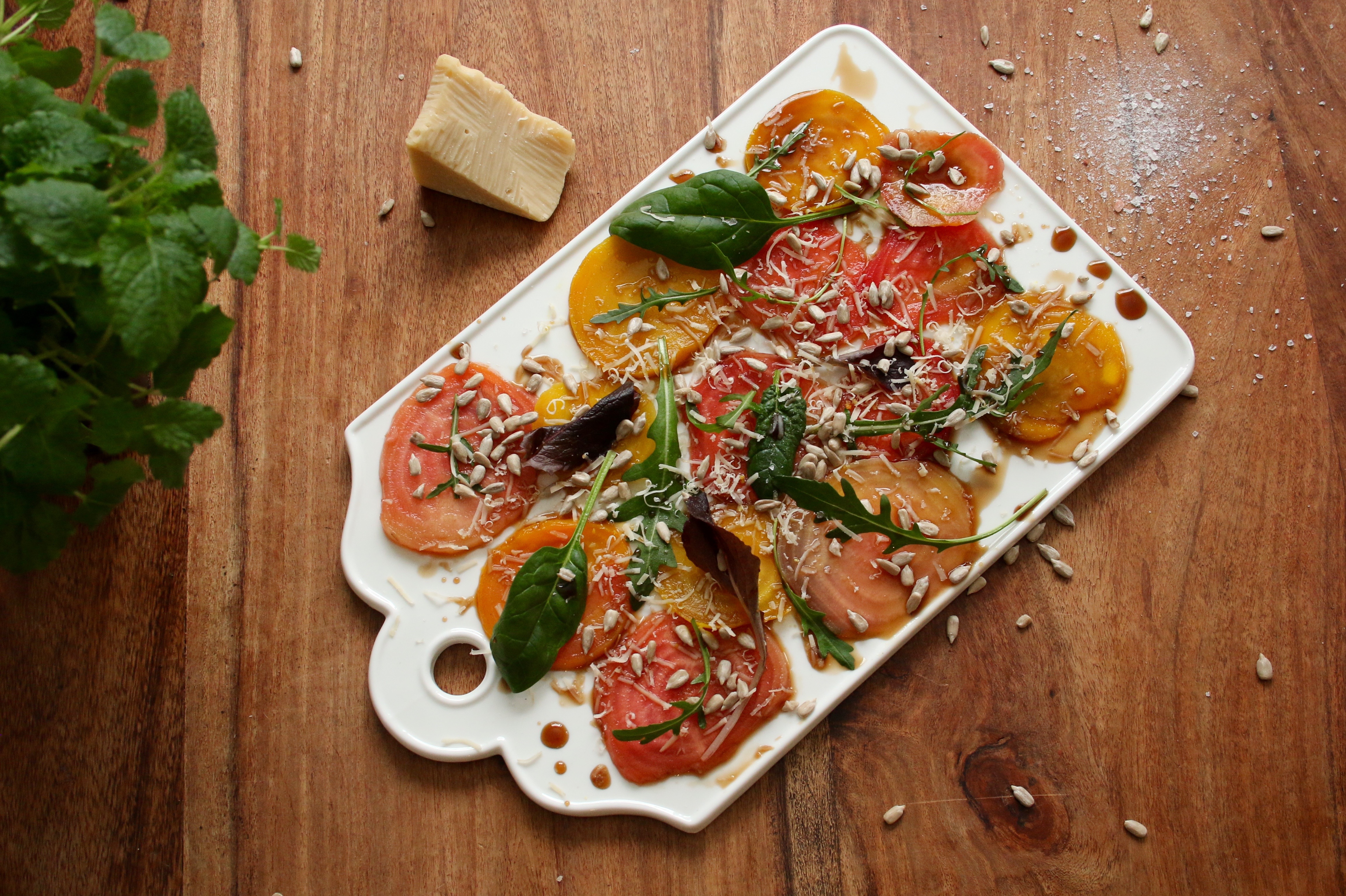 Carpaccio på betor