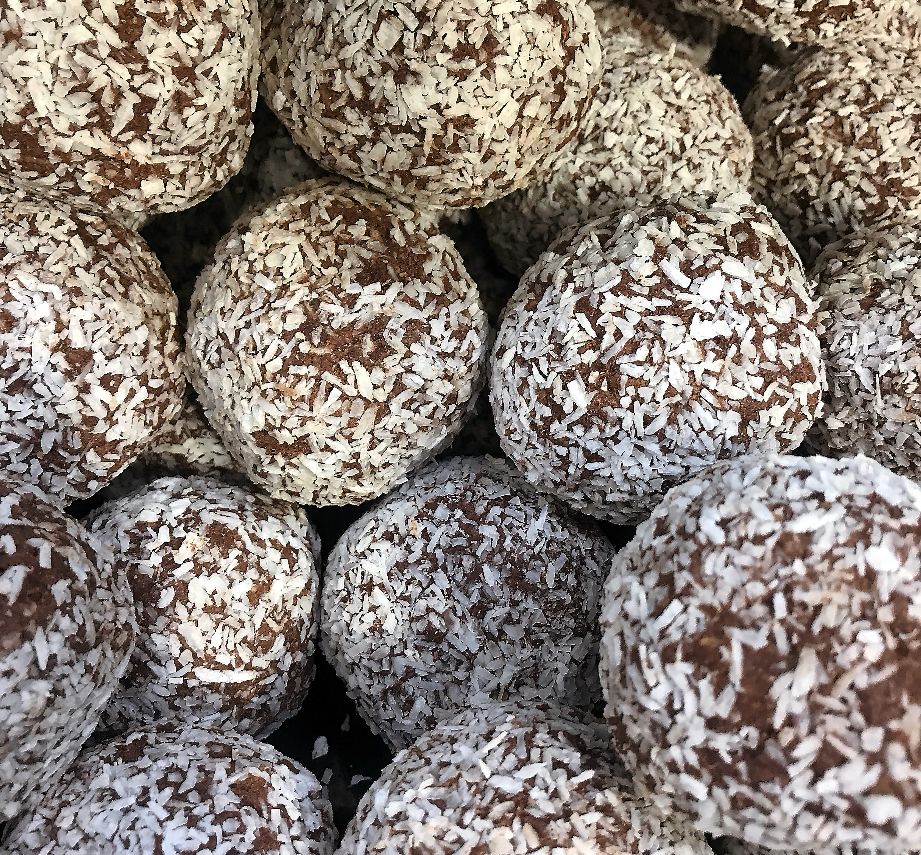 Chokladbollar Chokladbollar.