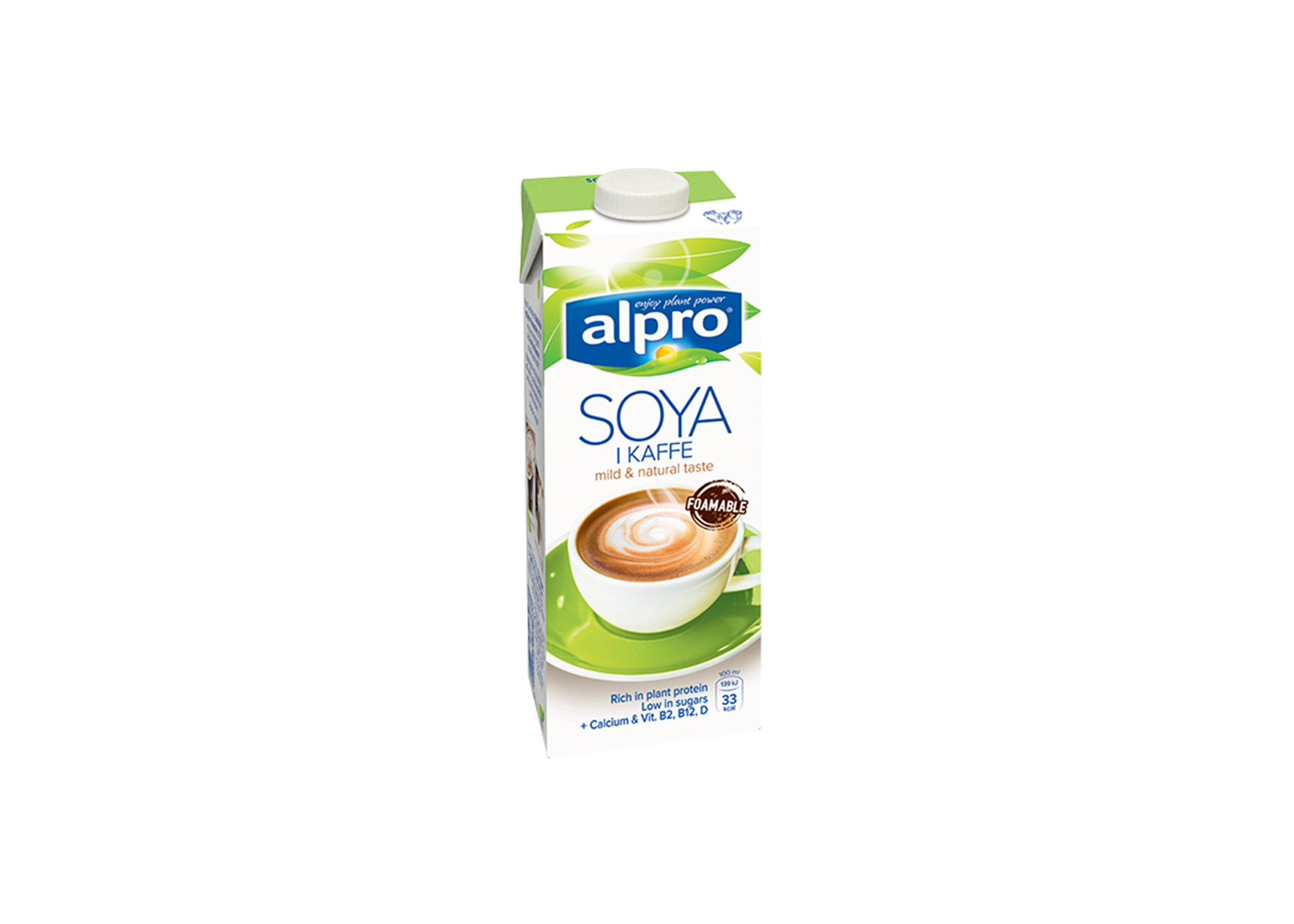 vegansk sojadryck ikaffe från Alpro