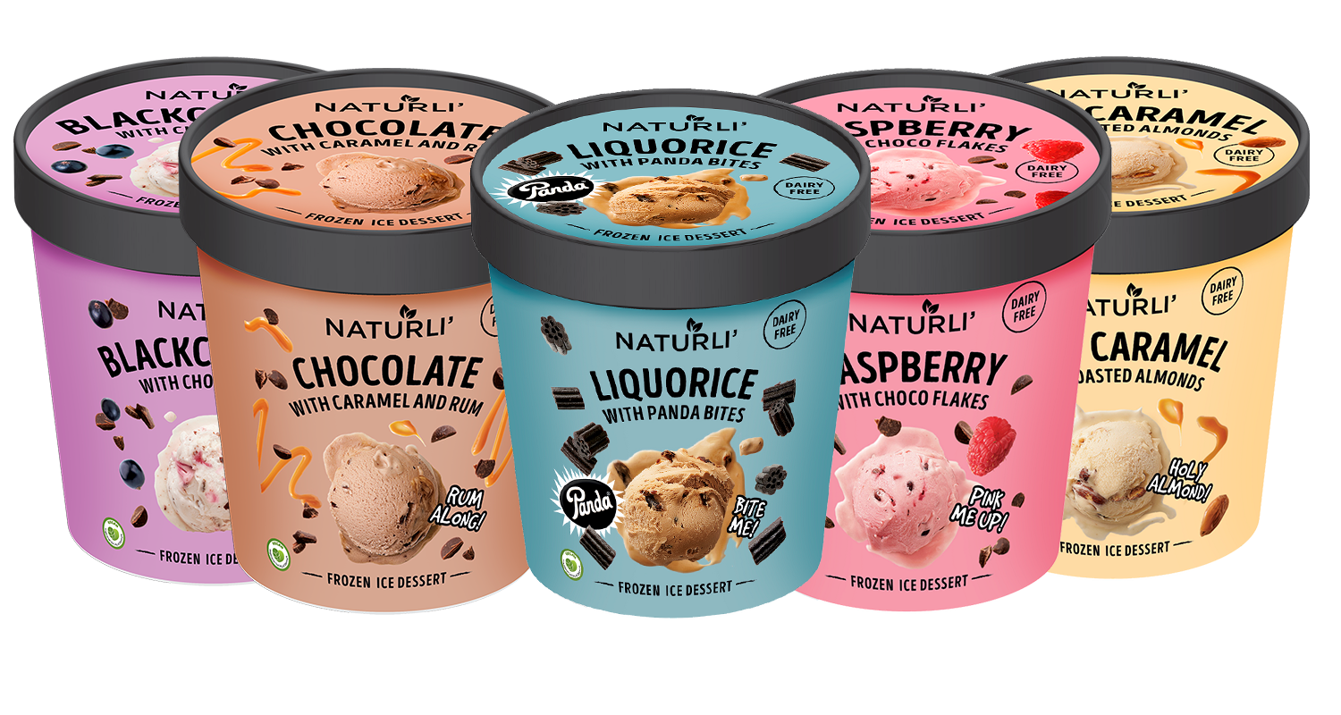 Vegansk glass från Naturli