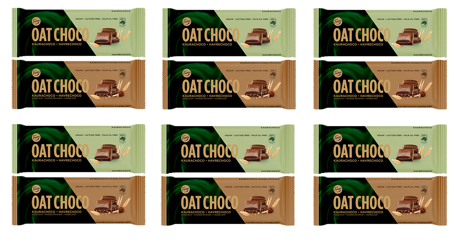 vegansk choklad från Fazer