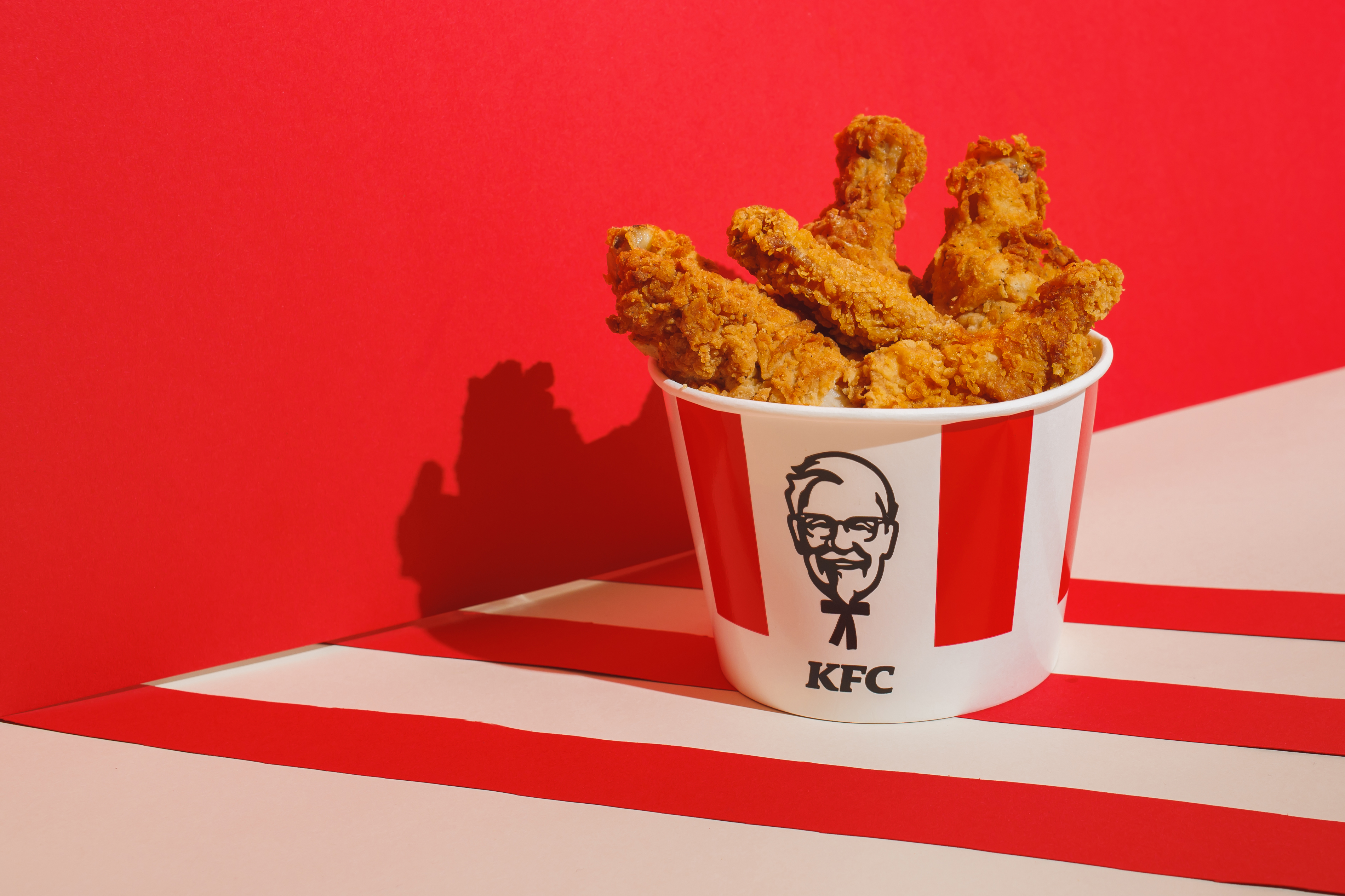 Nuggets från KFC i en behållare