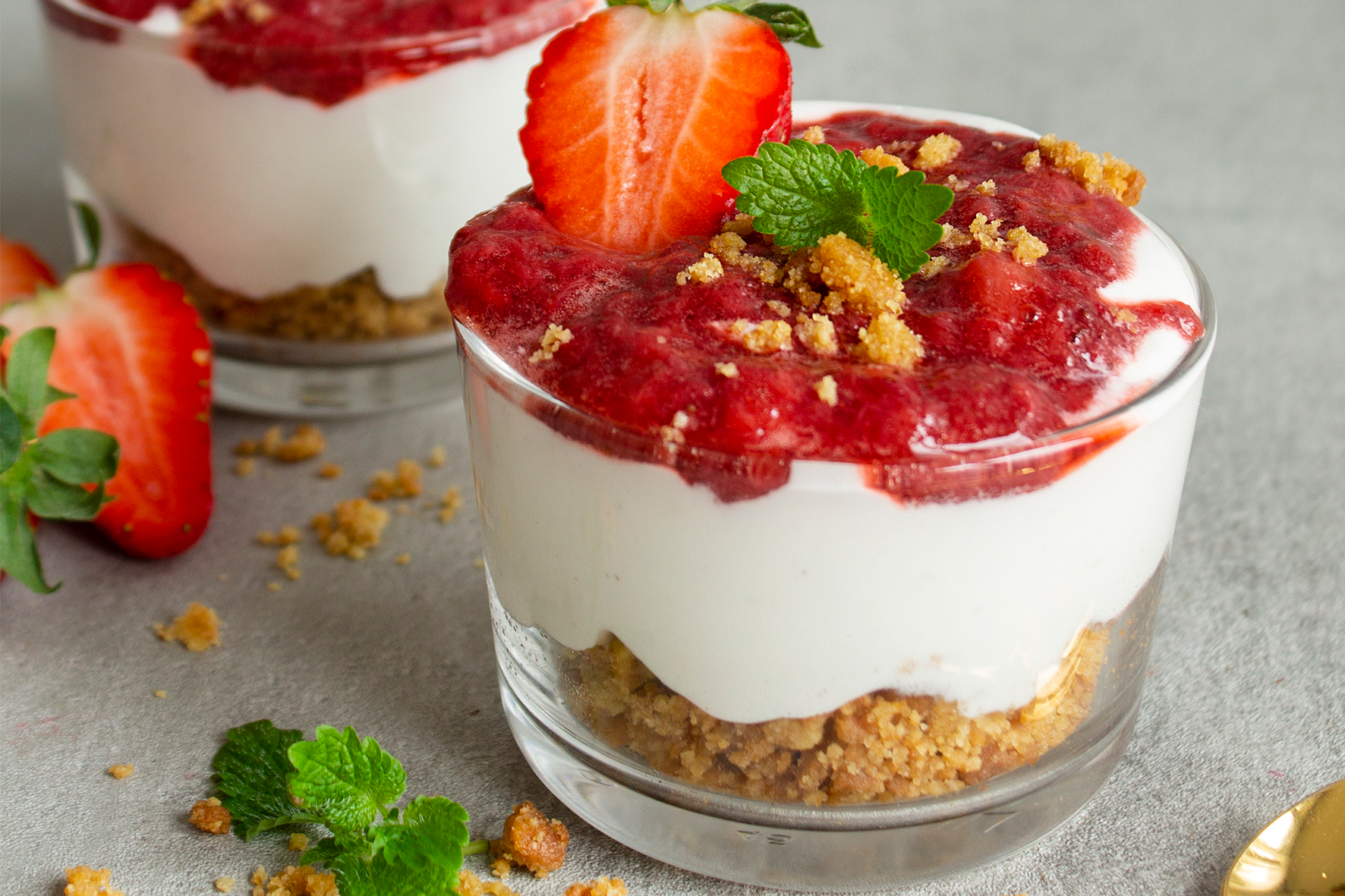 Foto: Yipin Jordgubbscheesecake från Yipin
