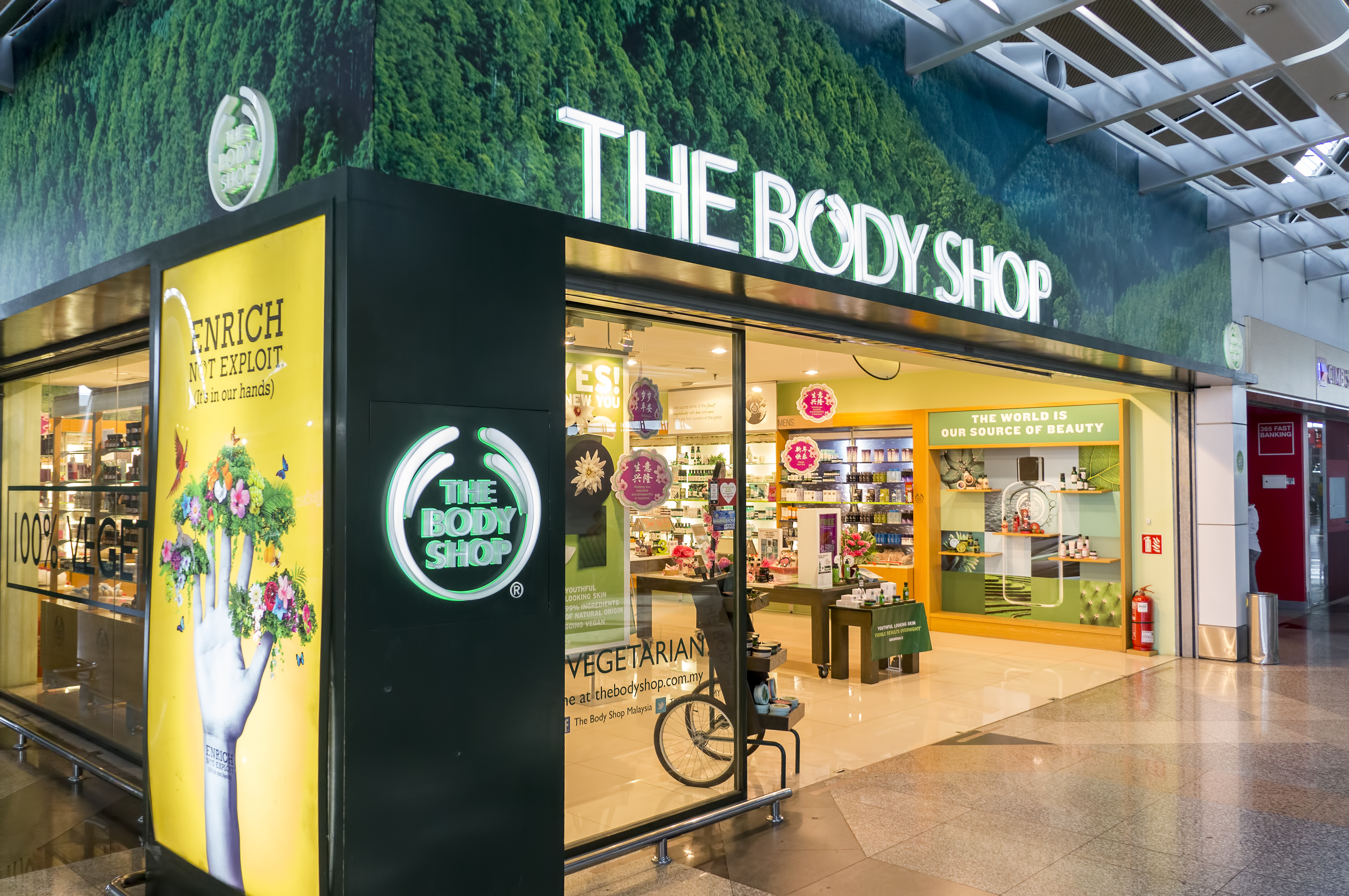 Foto: mrfiza/Shutterstock The body shop butik