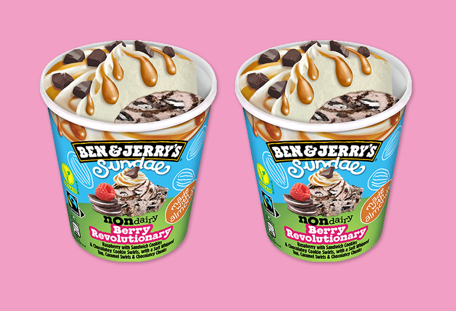 Produktfoto: Ben & Jerry's Berry Revolutionary Sundae från Ben & Jerry's