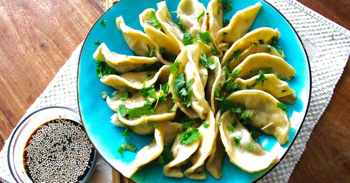 Veganska dumplings med shiitake, tofu och ingefära Välj Vego En