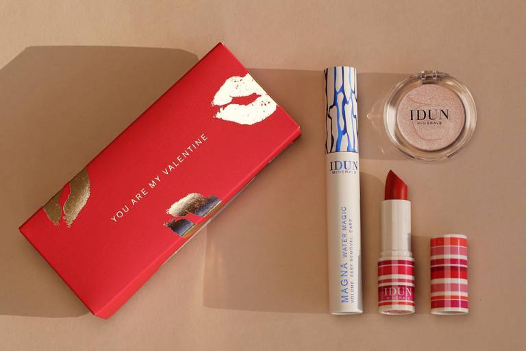Gåvokit "You are my valentine" från IDUN minerals
