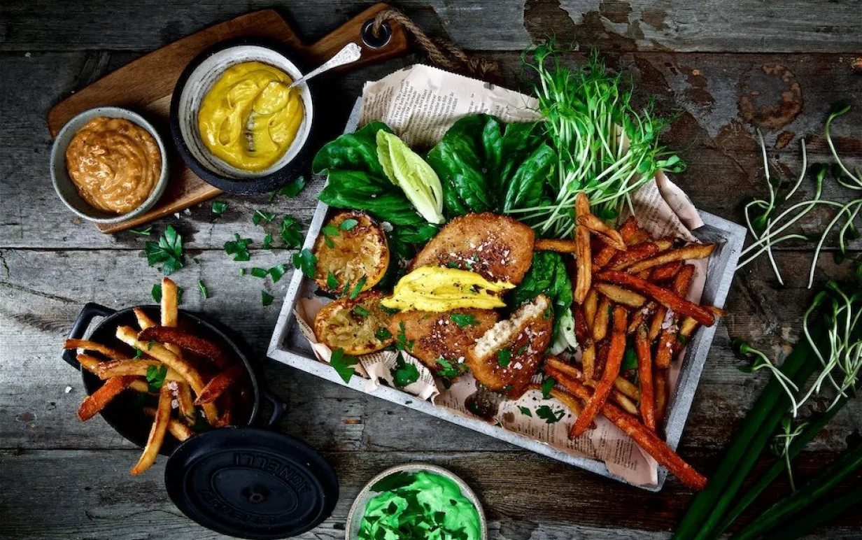 Quorn Vegan Sprödbakade Filéer