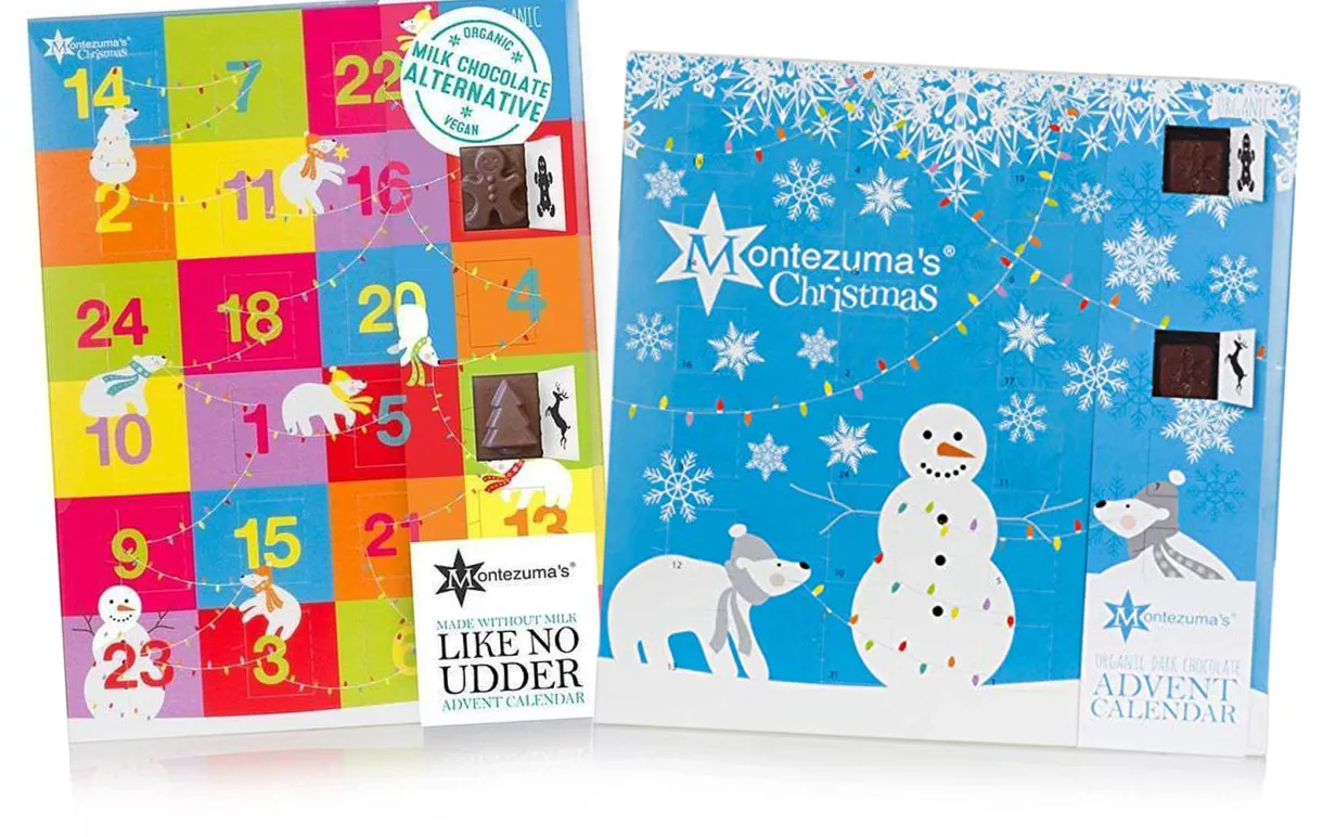 två julkalendrar från Monezuma