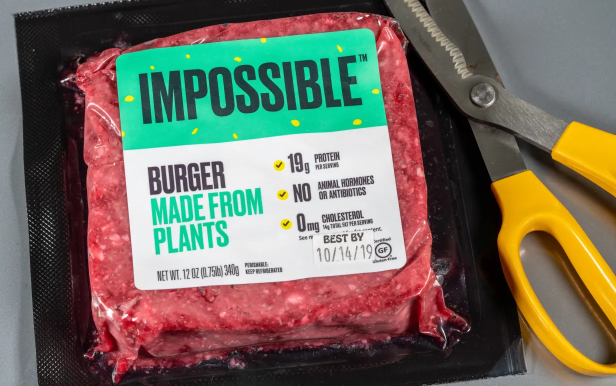 Vegansk kött från Impossible Foods