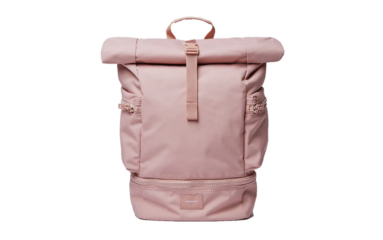 Rosa ryggsäck från Sandqvist