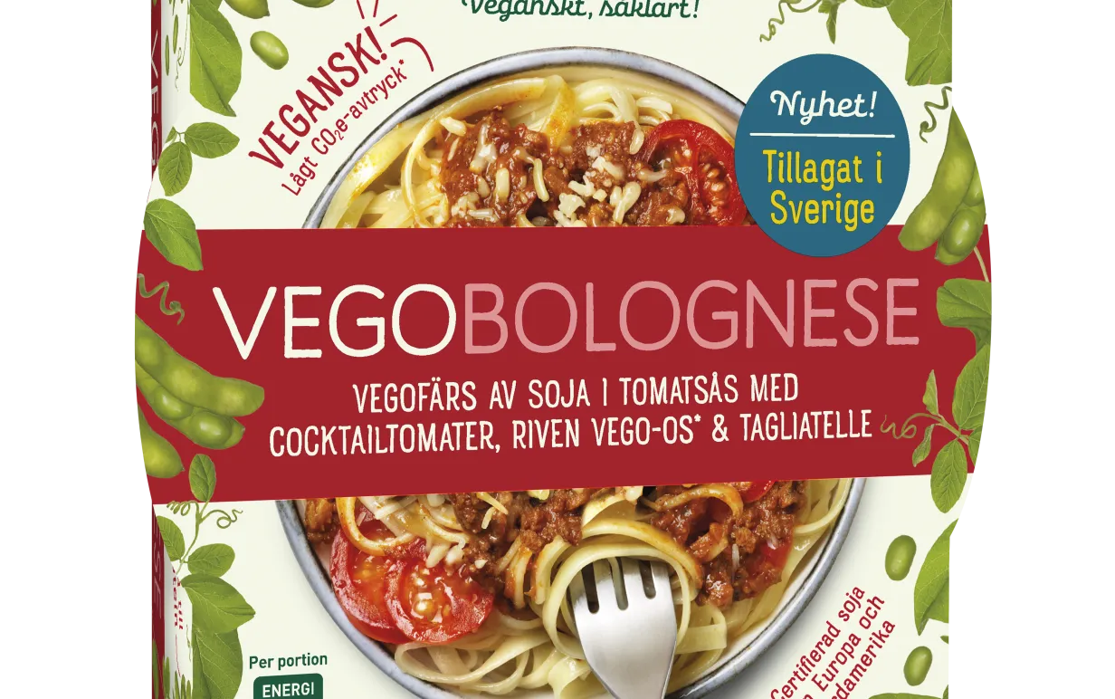 Anamma vegobowl Vegobolognese