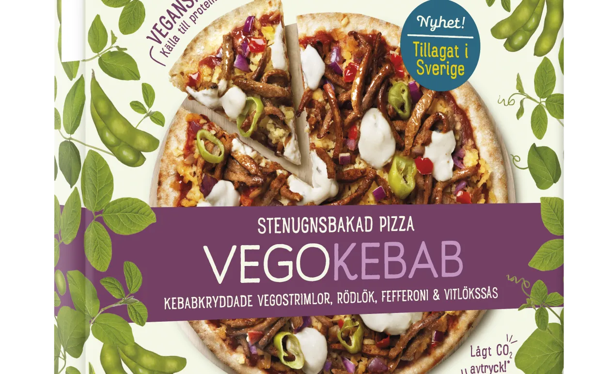 Anamma pizza vegokebab