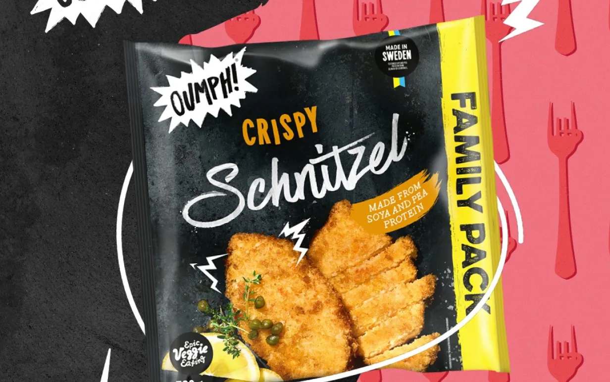 En produkt från oupmh! mot en orange och svart bakgrund.