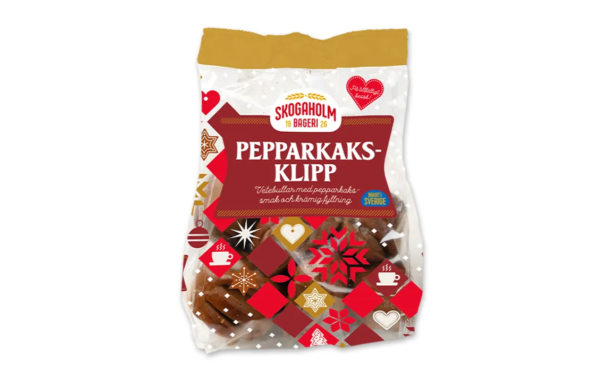 en påse vegobullar mot en vit bakgrund