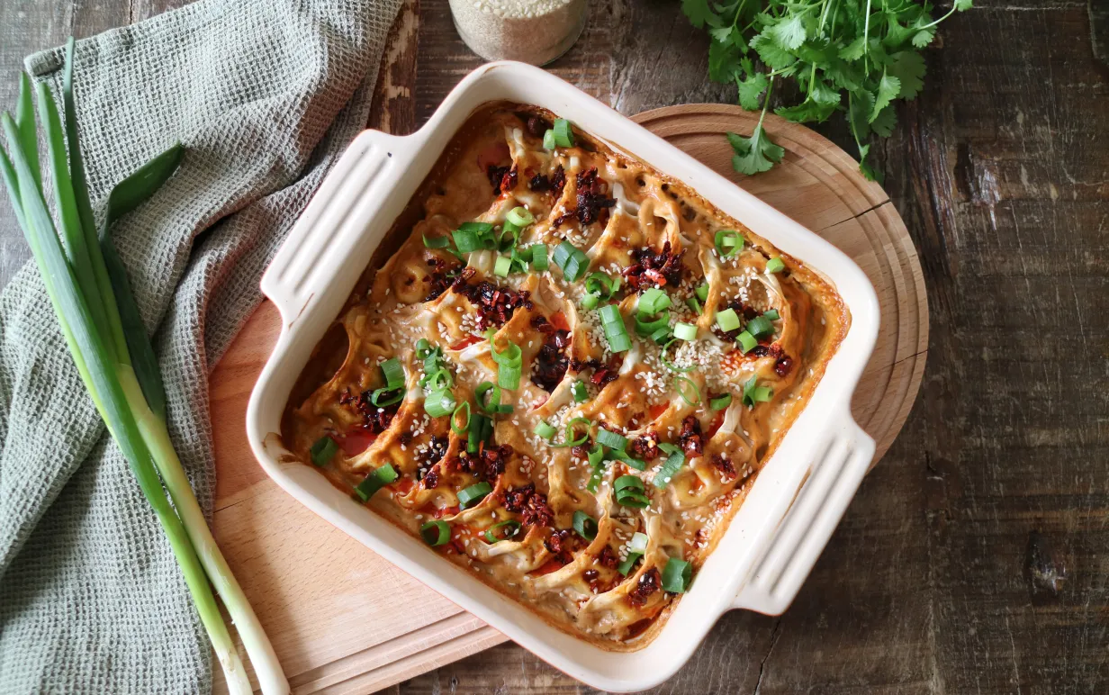 One pot vegodumplings