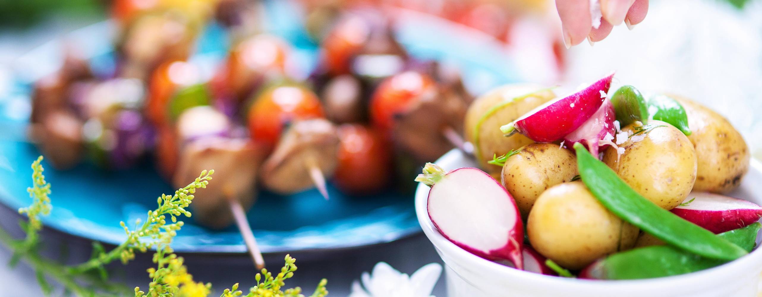 Bild på potatissallad