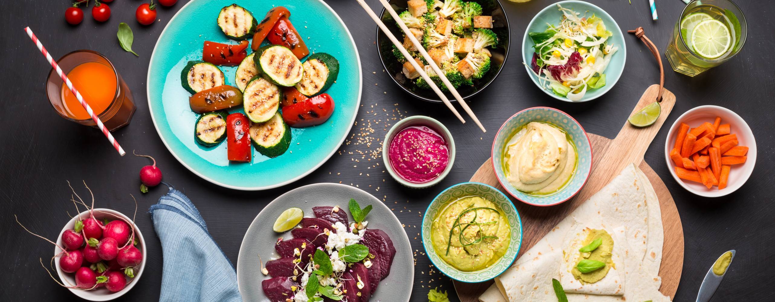 vegansk måltid