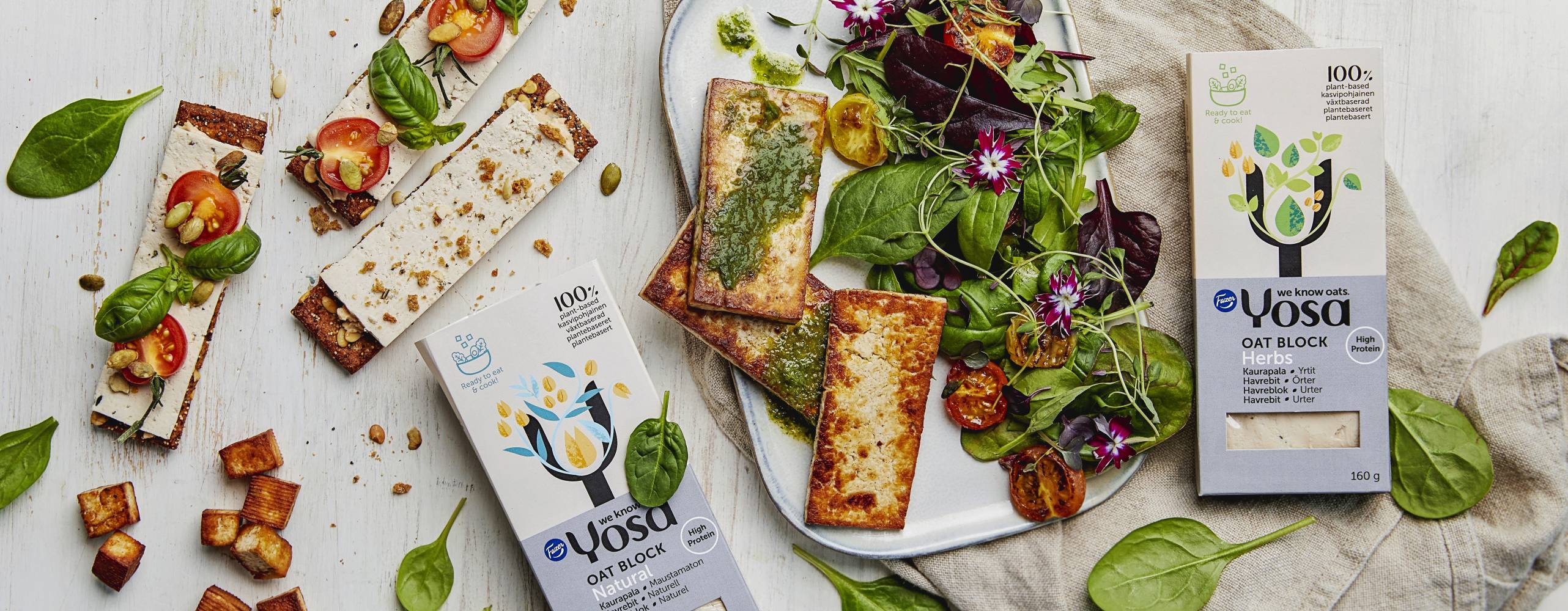 Vegansk havreprodukt från Yosa