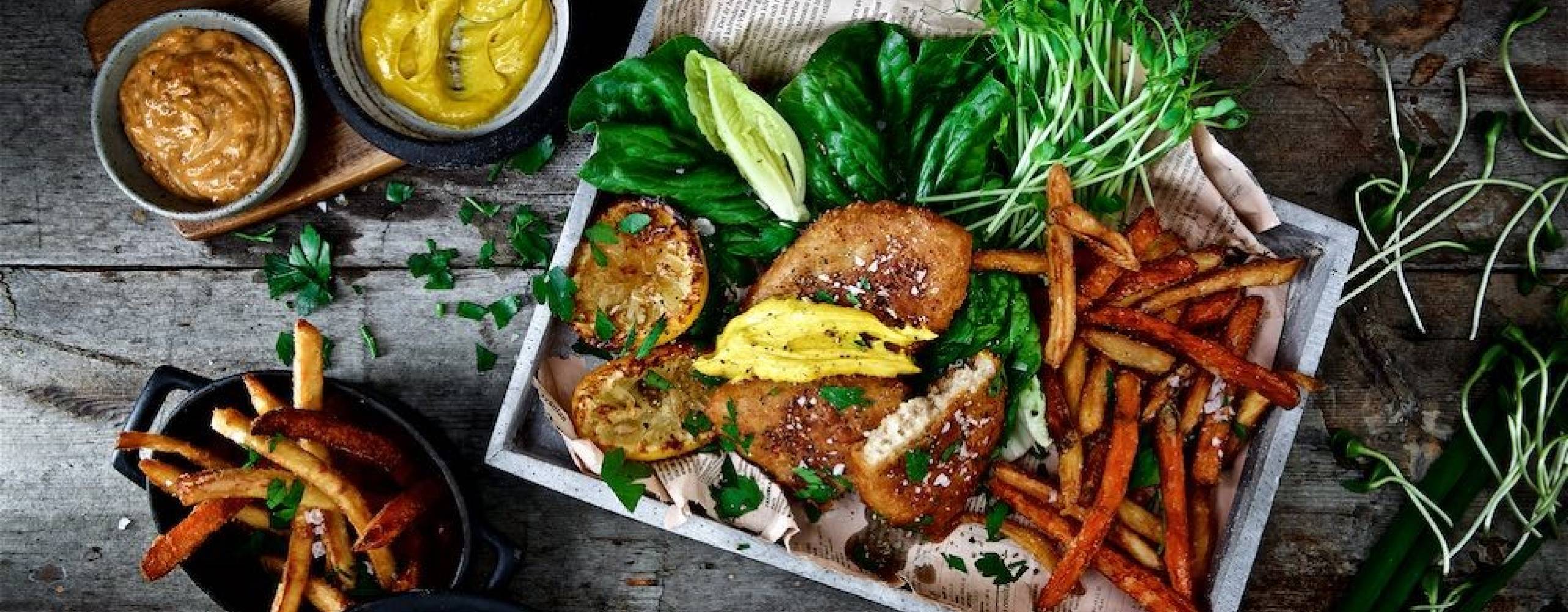 Quorn Vegan Sprödbakade Filéer