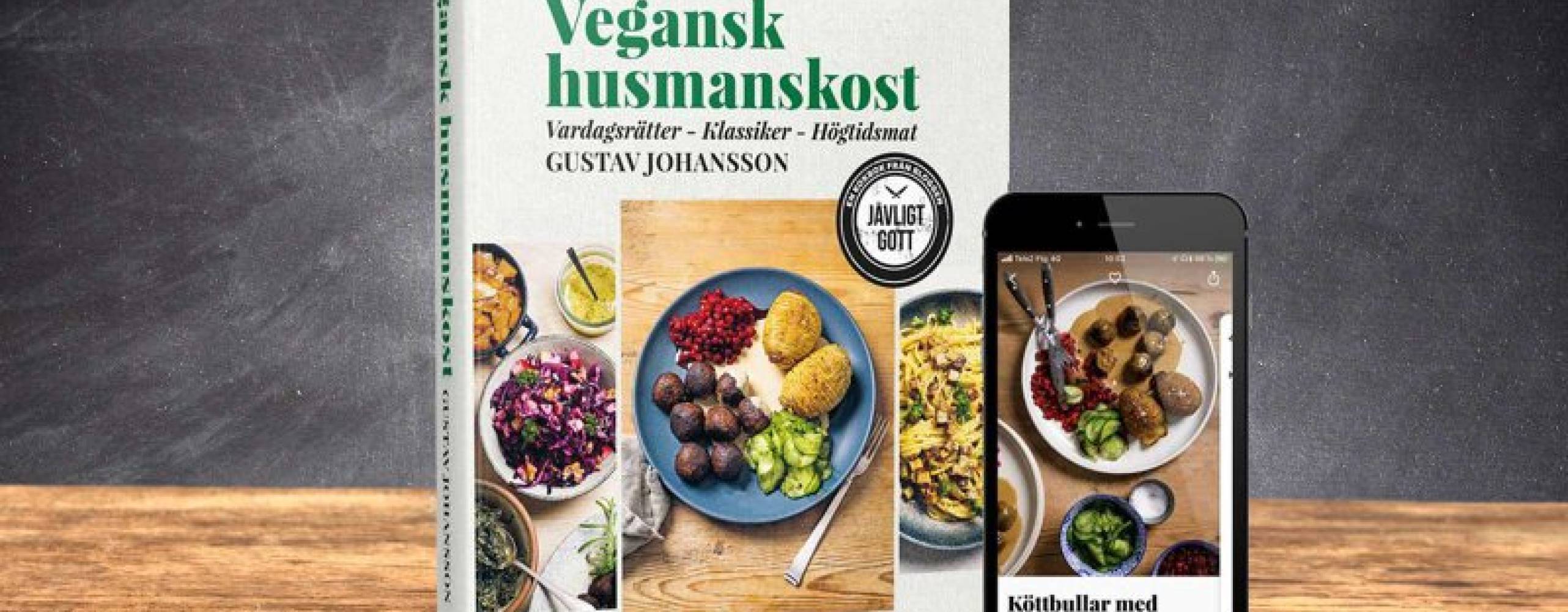 Kokbok och app - Vegansk husmanskost