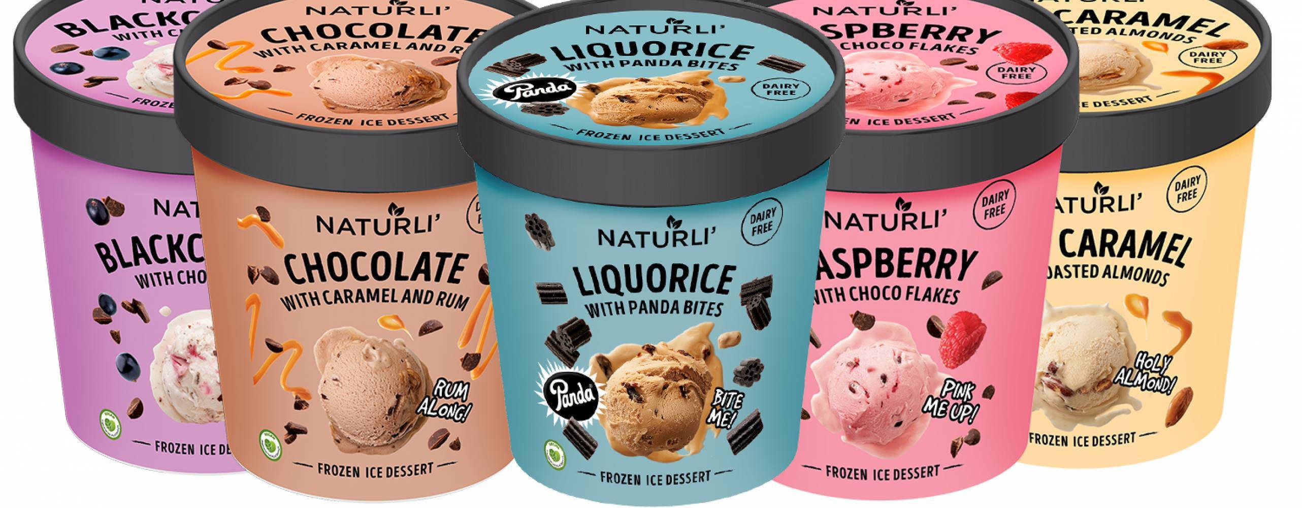 Vegansk glass från Naturli