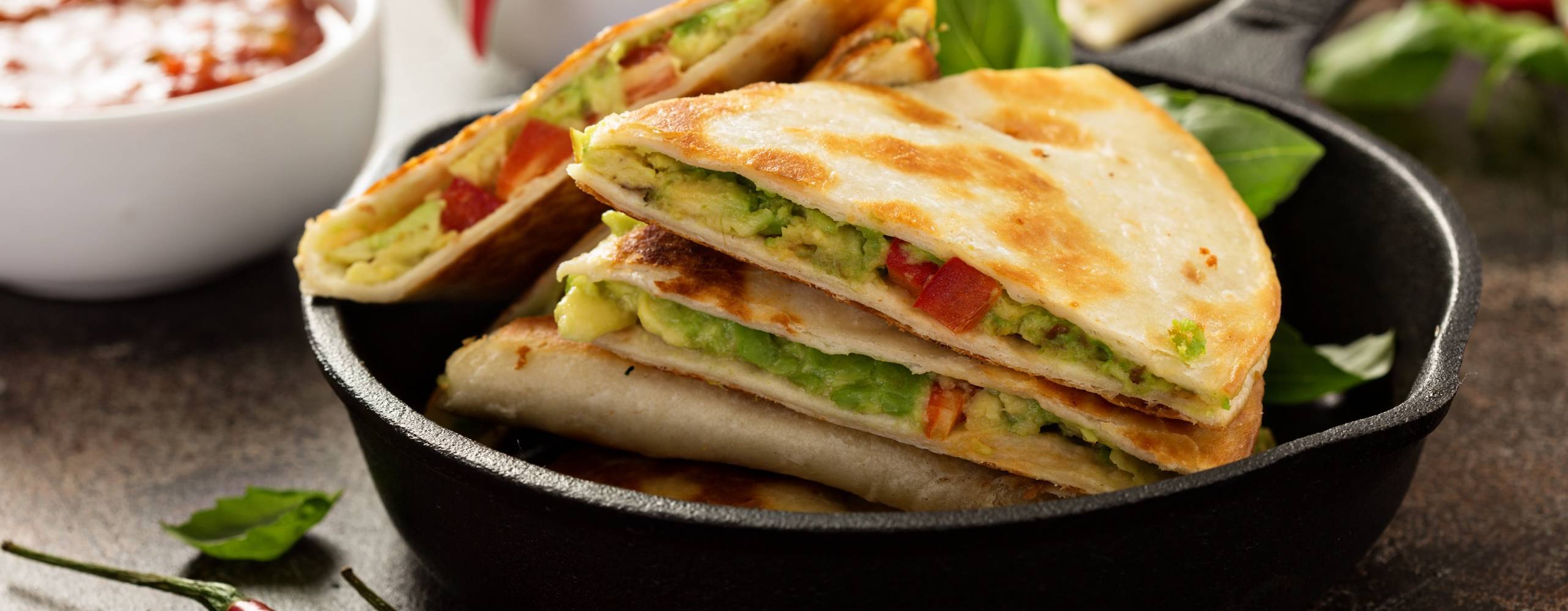 veganska quesadillas