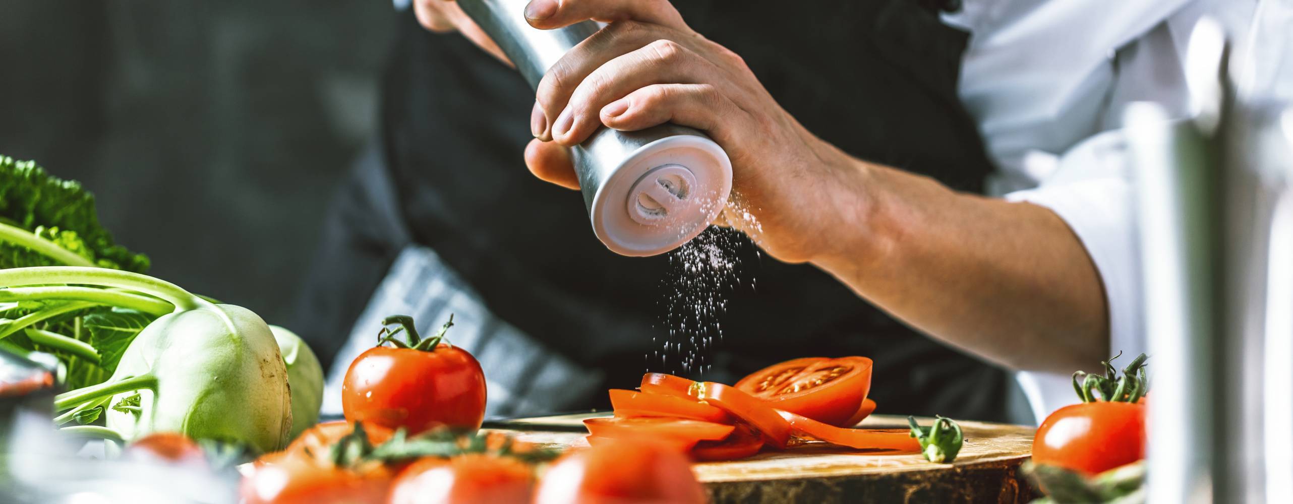 kock saltar grönsaker