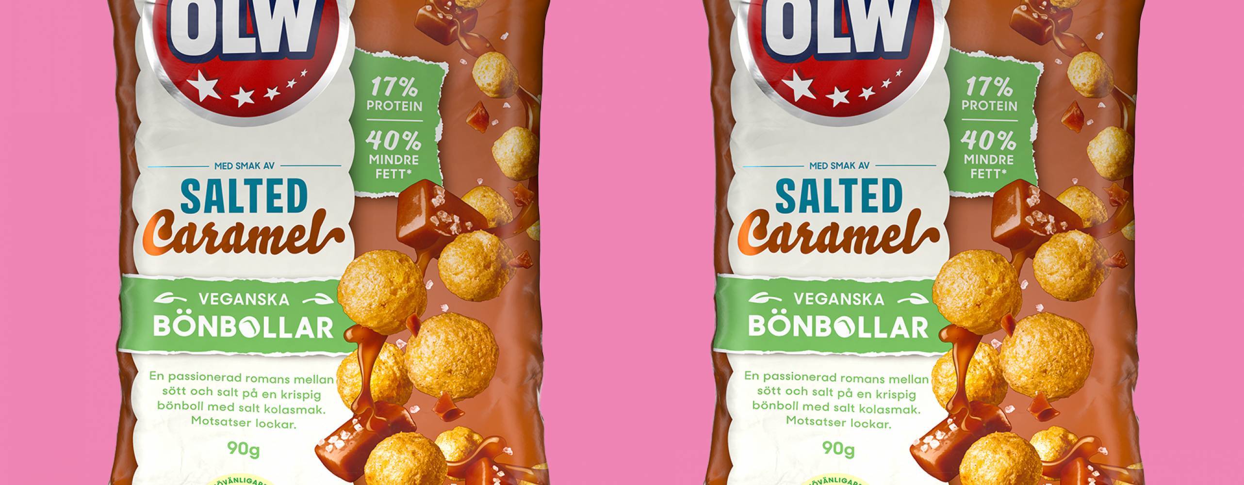 Foto: Orkla Foods Bönbollar salted caramel från OLW
