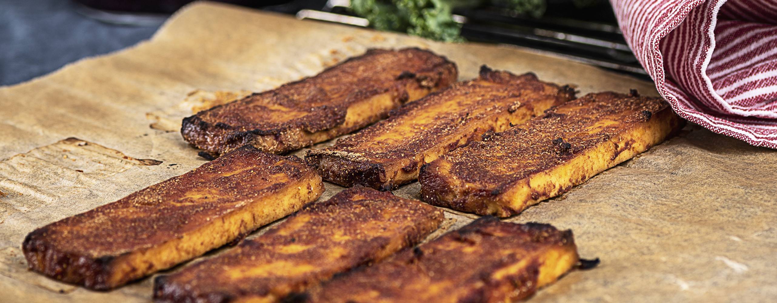 BBQ-marinerade tofuribs