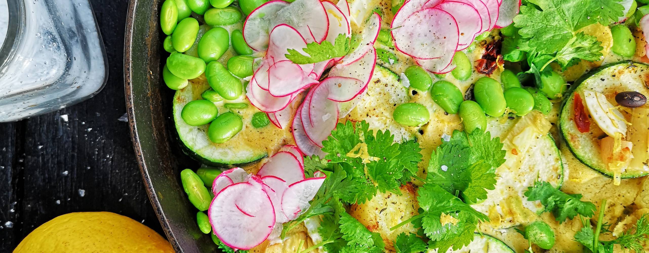 Vegansk potatistortilla