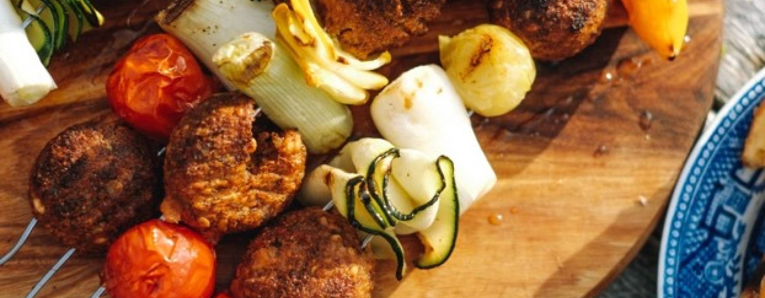 Oh Mungoods veganska och snabba grillspett