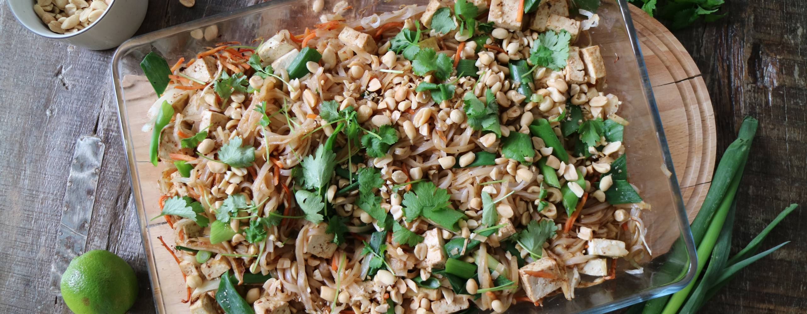 One pot vegansk pad thai